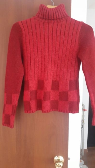 Свитер зимний 60% шерсть,10% кашемир, 30% акрил,