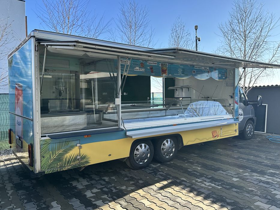 Vanzare sau inchiriere street foodtruck  camionete food truck rulota