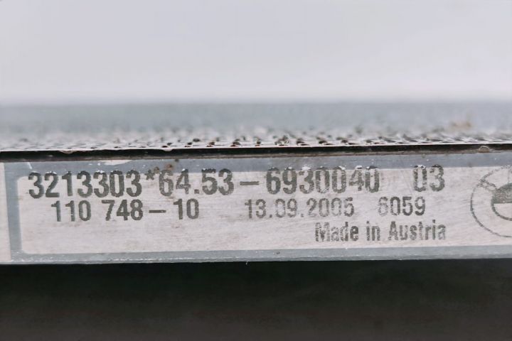 Radiator Clima  6453693004003 BMW Seria 3 E90/E91/E92/E93