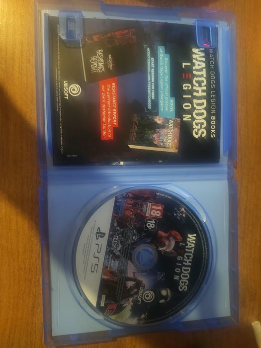Диск Playstation 5 Watch Dogs Legion