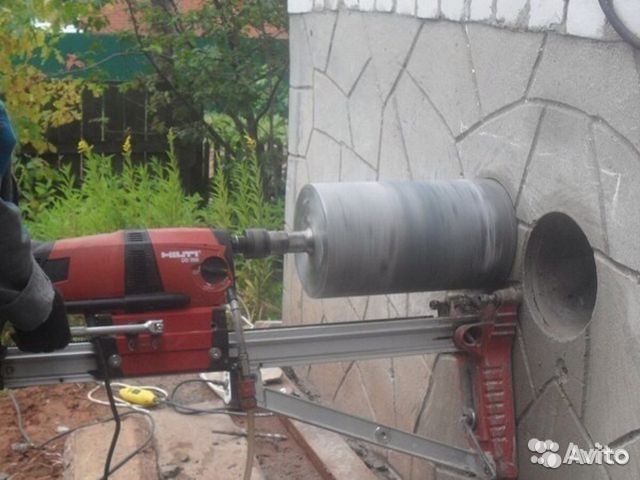 Алмазное сверление Алмазный Бурение Сверло Бур Тесу Вытяжка Перфоратор