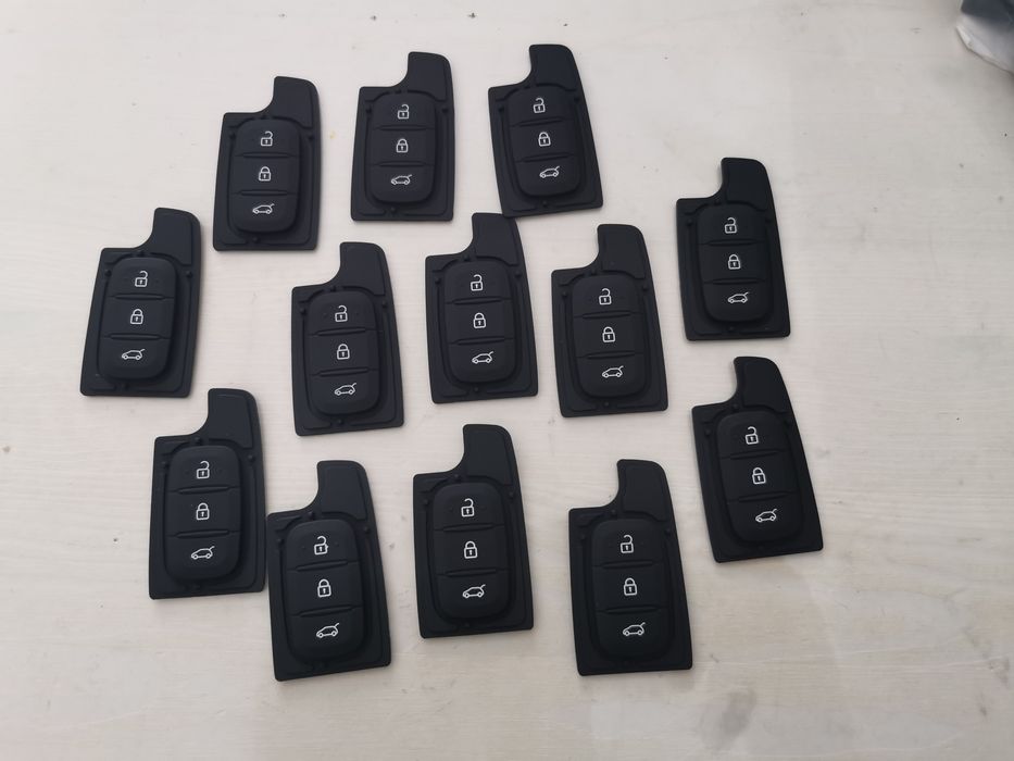 Butoane cauciuc pentru cheie briceag megane 4 kadjar cu 3 butoane