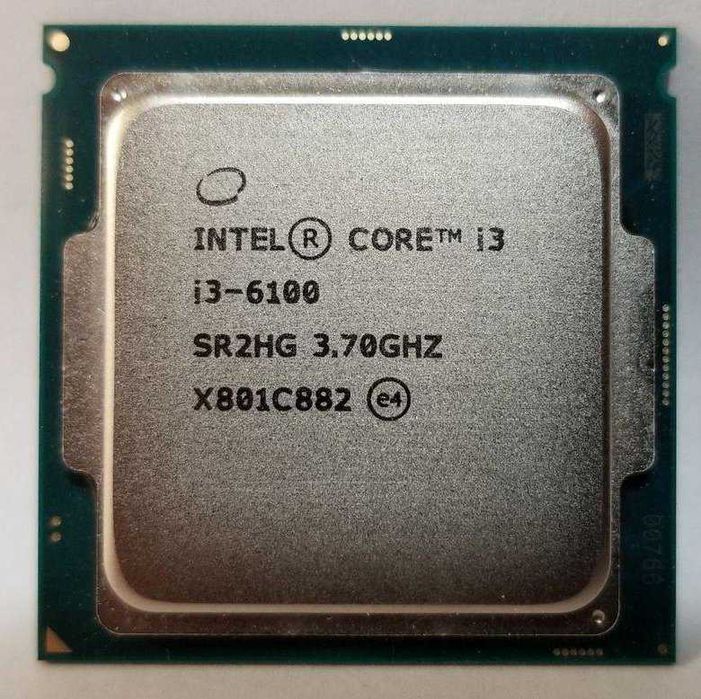 Продам процессор Intel Core i3-6100