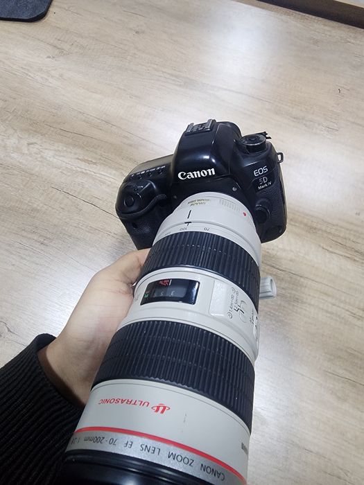Canon 5d mark4 70-200mm обектив