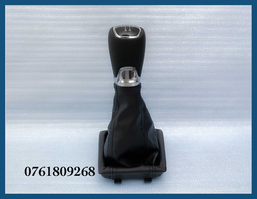 Manson schimbator + nuca piele naturala pentru SKODA Octavia 3 cu 5 trepte