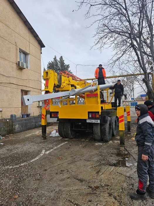 Ямобур хизмати, Столба уртаниш (Буравой)