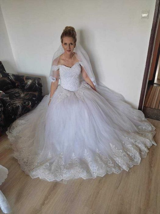 Булчинска рокля С М размер