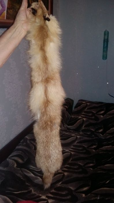 Шапка из лисы и овчины