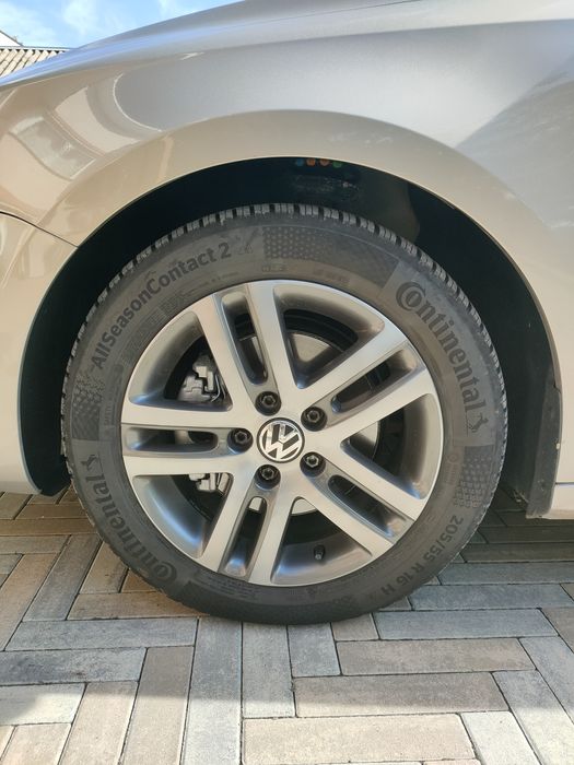 Jante 16 Originale Volkswagen Aliaj VW+cauciucuri 205/55