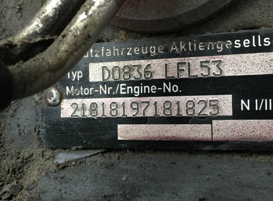 Motor camion MAN TGL, TGM, TGS, TGX (2005-2021), 2008 Piese auto