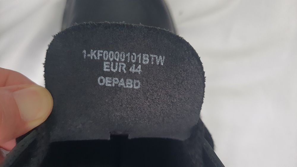 Ghete full piele Kick Hi Core de la Kickers marimea 44