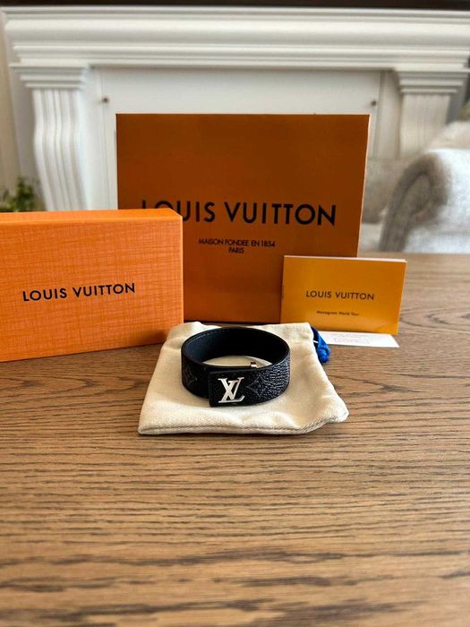 Brățară Louis Vuitton  LV Initiales Monogram – nouă, completă cu cutie și acte