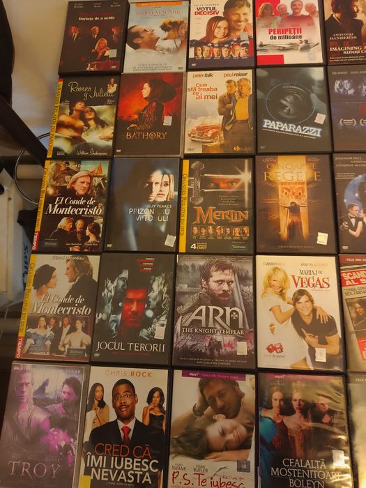 Colecție 50 DVD uri / Filme de top pe dvd , originale