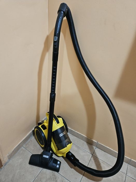 Пылесос в рабочем состоянии