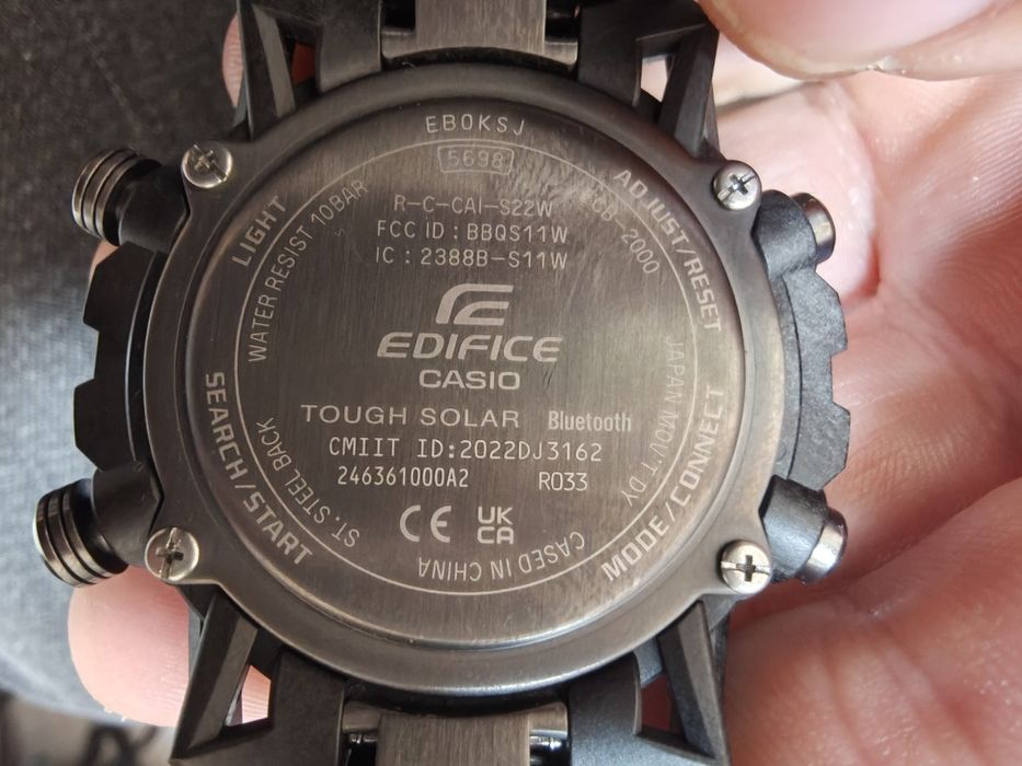 Casio g shock и edifice часы спортивные