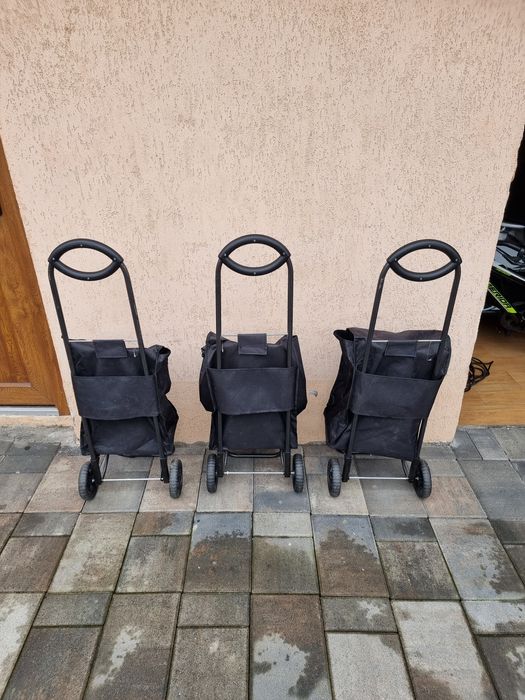 Cărucior NOU de cumpărături cu roți Import Norvegia