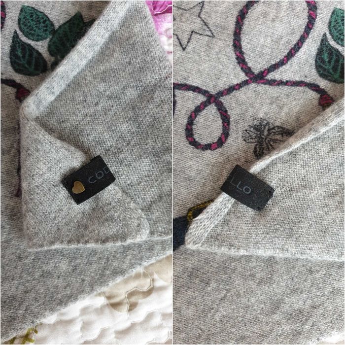 Esarfa fular sal gri lana casmir Codello Massimo Dutti Zara