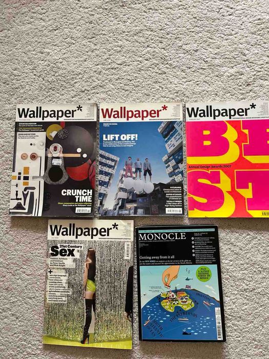 Списание Wallpaper списание Monocle 5 броя страхотни