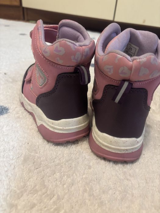 Теплые ботинки 25 размер