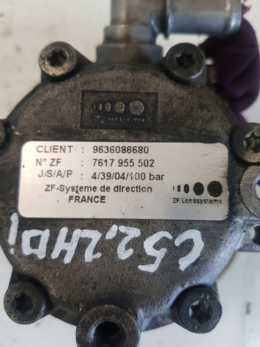 Помпа на хидравлично серво управление за Citroen C5 2.2 Hdi (2006) 9636086680