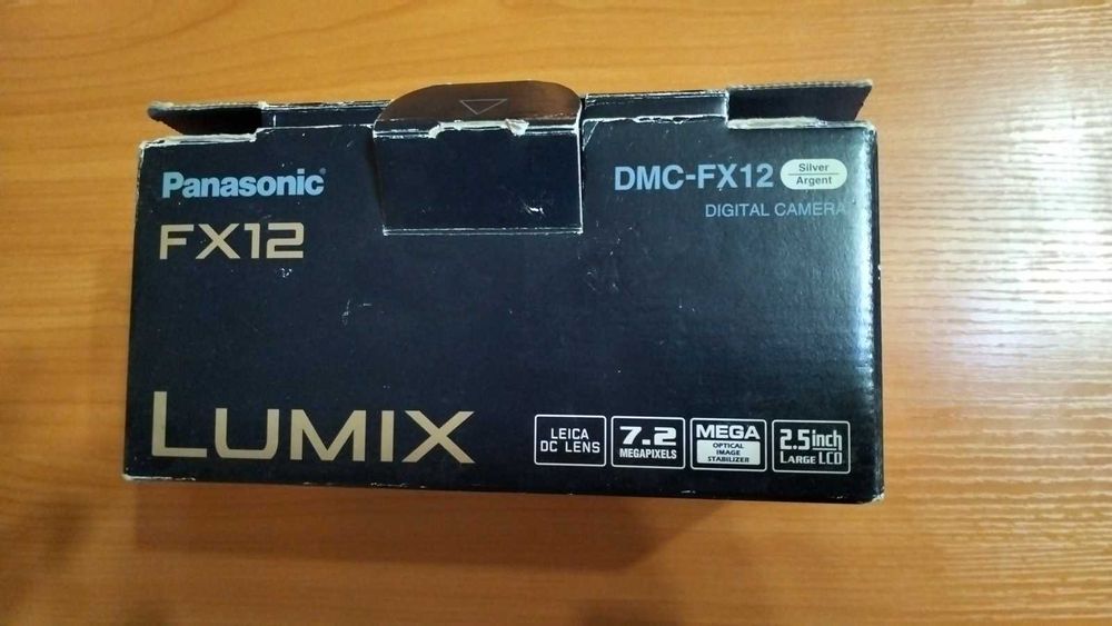 Фотоаппарат Panasonic DMC-FX12 (цифровой)