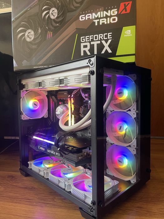 Геймърски компютър/ I7 10700K/Водно/32GB/RTX 3090 24GB/2.5TB SSD