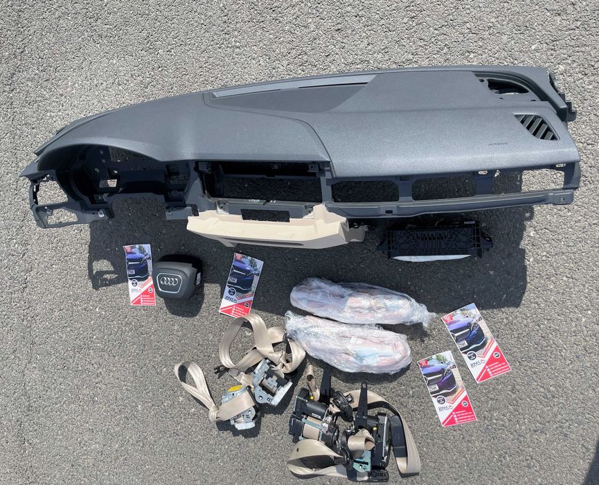 Audi A5 A4 B9 8w kit airbag volan pasager plansa de bord set centuri