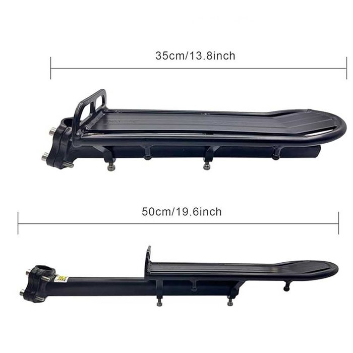 Алуминиев багажник за Велосипед/Колело до 10кг.