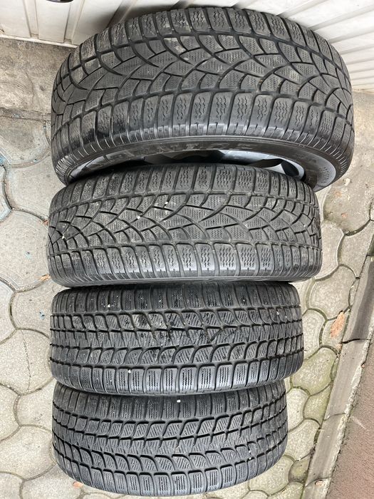 Jante 5x114.3mm, anvelope iarna 235/55 R18, Kia Hyundai Renault Mazda