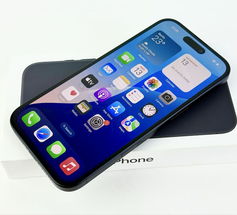 Apple iPhone 16 128GB Black 100% Батерия! Гаранция!