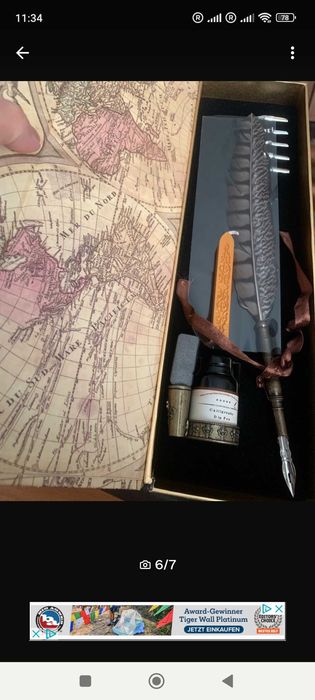 Ретро КАЛИГРАФСКИ комплект* Перодръжка* Оригинална опаковка