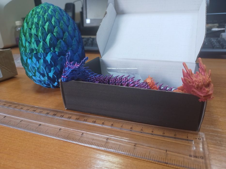 Dragon 3D articulație liberă