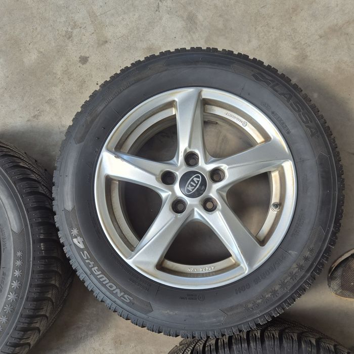 Jante pe 16 aliaj 5x114.3 hyundai kia renault duster toyota 215/60/16 allseason 2024