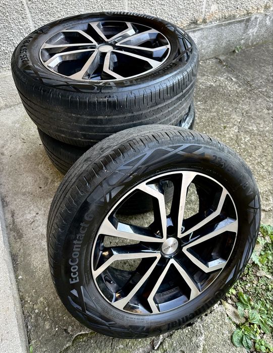 Jante DEZENT R18 + Anvelope 235/55/18 Continental BMW Audi Vw Seat