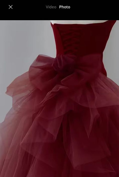 Официална/Бална червена рокля