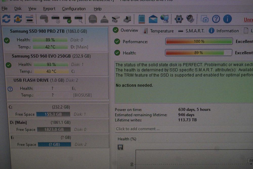 2TB Samsung 980 Pro Nvme SSD m.2 - gen4, 7000/5100mbs/ вкл. ДДС