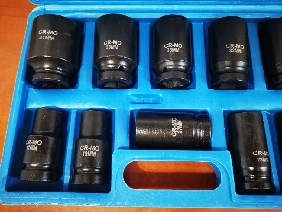 Trusa tubulare impact 3/4,17-41mm-Set chei tubulare impact 10piese 3/4