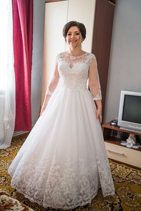 Rochie de mireasă tip prințesă