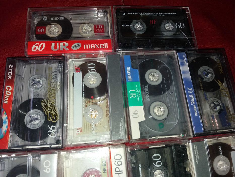 casete audio stare perfecta inregistrate muzica