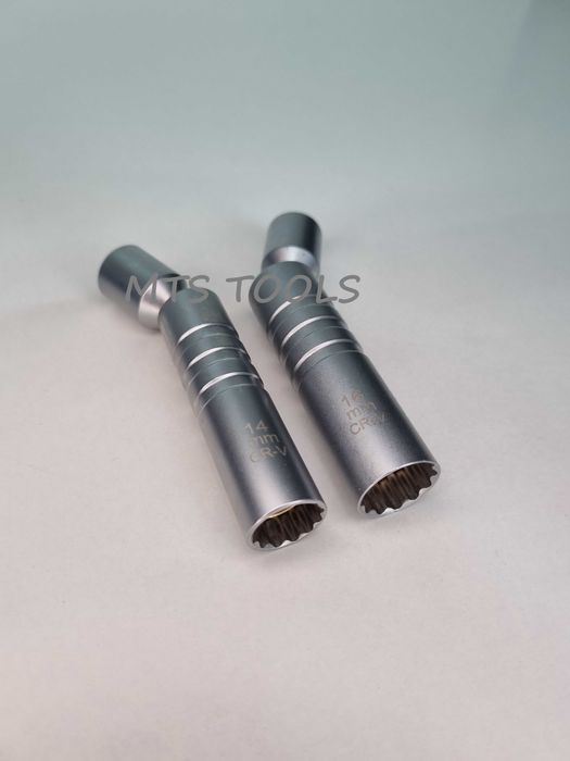 Cheie bujii / Tubulara stelata articulata pentru bujii 14mm / 16mm