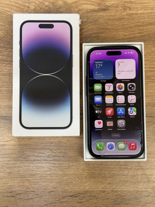  iPhone 14pro 5G 128gb 3J/A deep purple