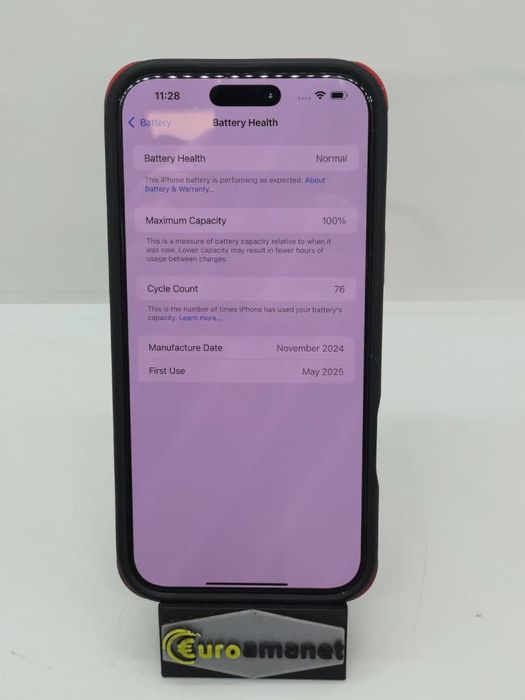 Telefon mobil Apple iPhone 16 Pro Max, 256GB, 5G, Black Titanium -A-