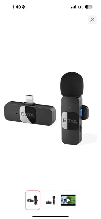 Петлички Boya / Звук для видео