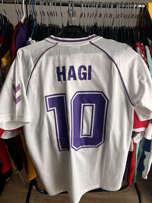 Tricou de fotbal Hummel Real Madrid Hagi 10 pe spate marime M