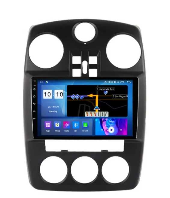 9-инчова мултимедия за Chrysler PT Cruiser (2002–2010) Подарък камера