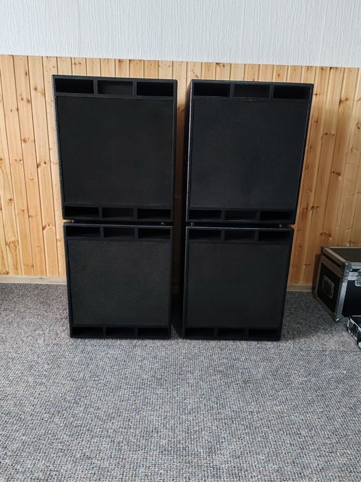 Vând boxe bas, amplificator și DSP dbx 223xl (dynacord, fbt, ev)