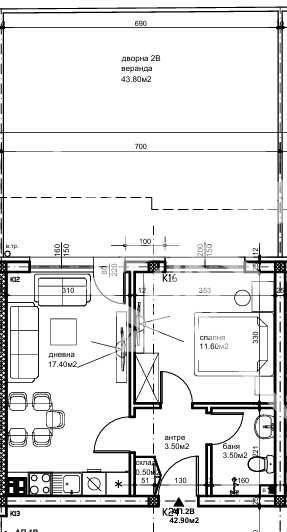 Инвеститор с 30г опит! Двустаен апартамент в Беломорски!