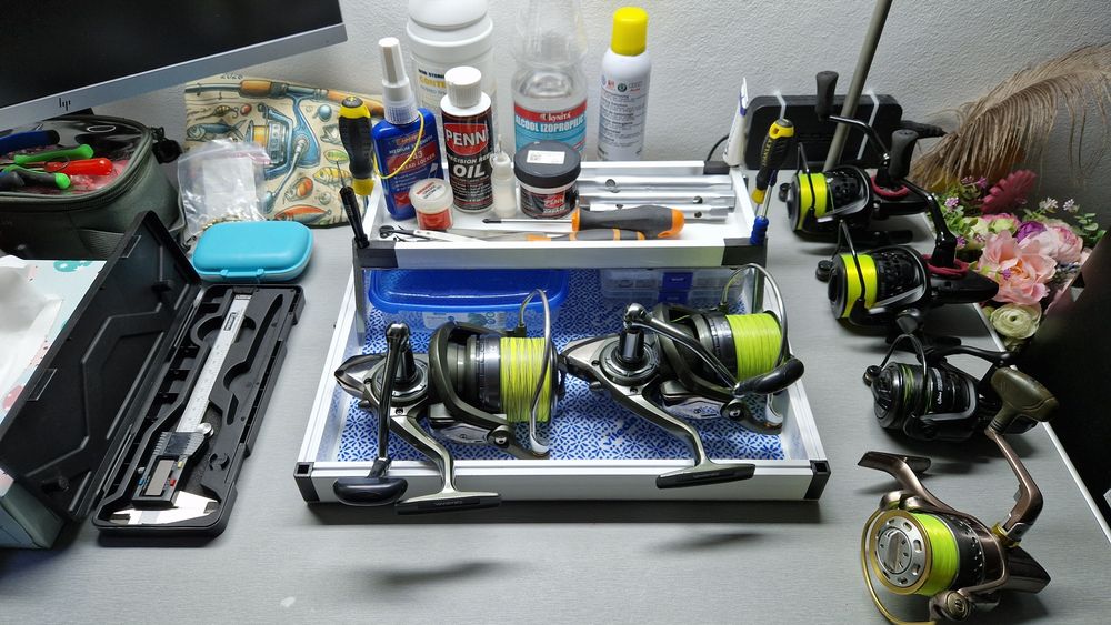 Întreținere / mentenanță Okuma, Shimano, Daiwa, etc