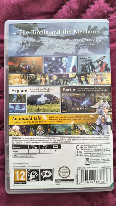 Xenoblade Chronicles Definitive Edition Nintendo Switch