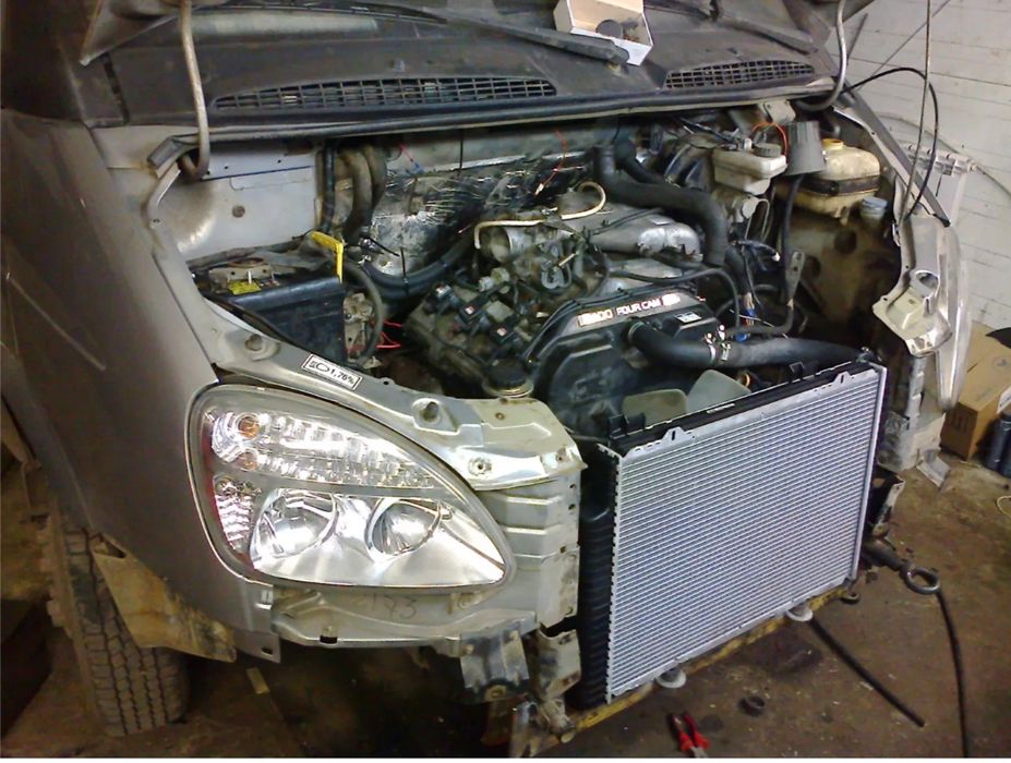 СВАП установка двигателя